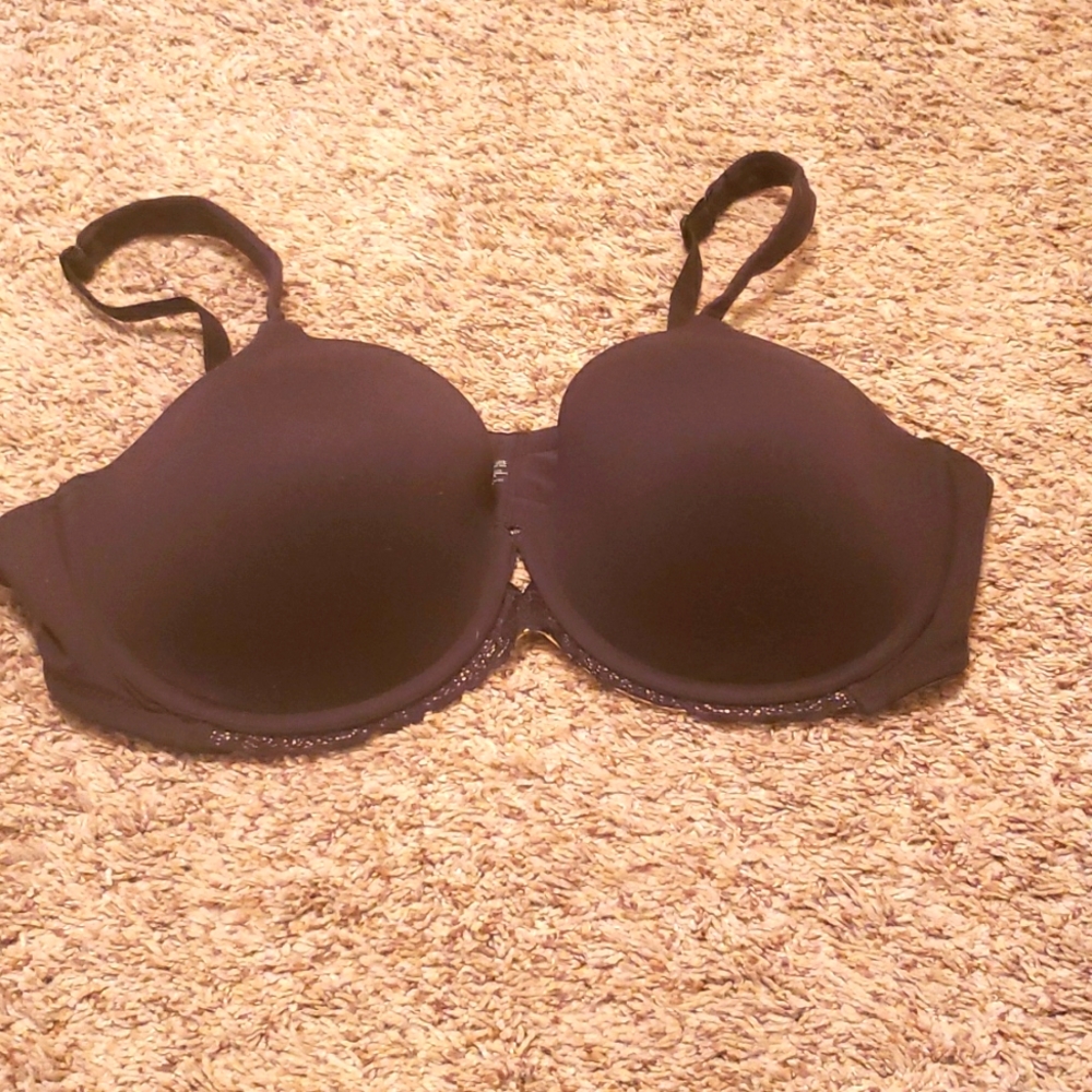 NWOT Black Playtex Bra Size 44C 3 Hook Underwire